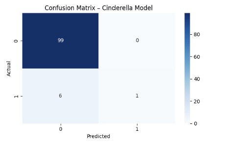 Cinderella Confusion Matrix